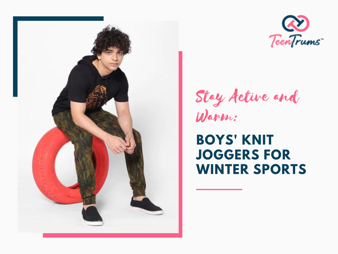 Stay Active and Warm: Boy's Joggers for Winter Sports at TeenTrums