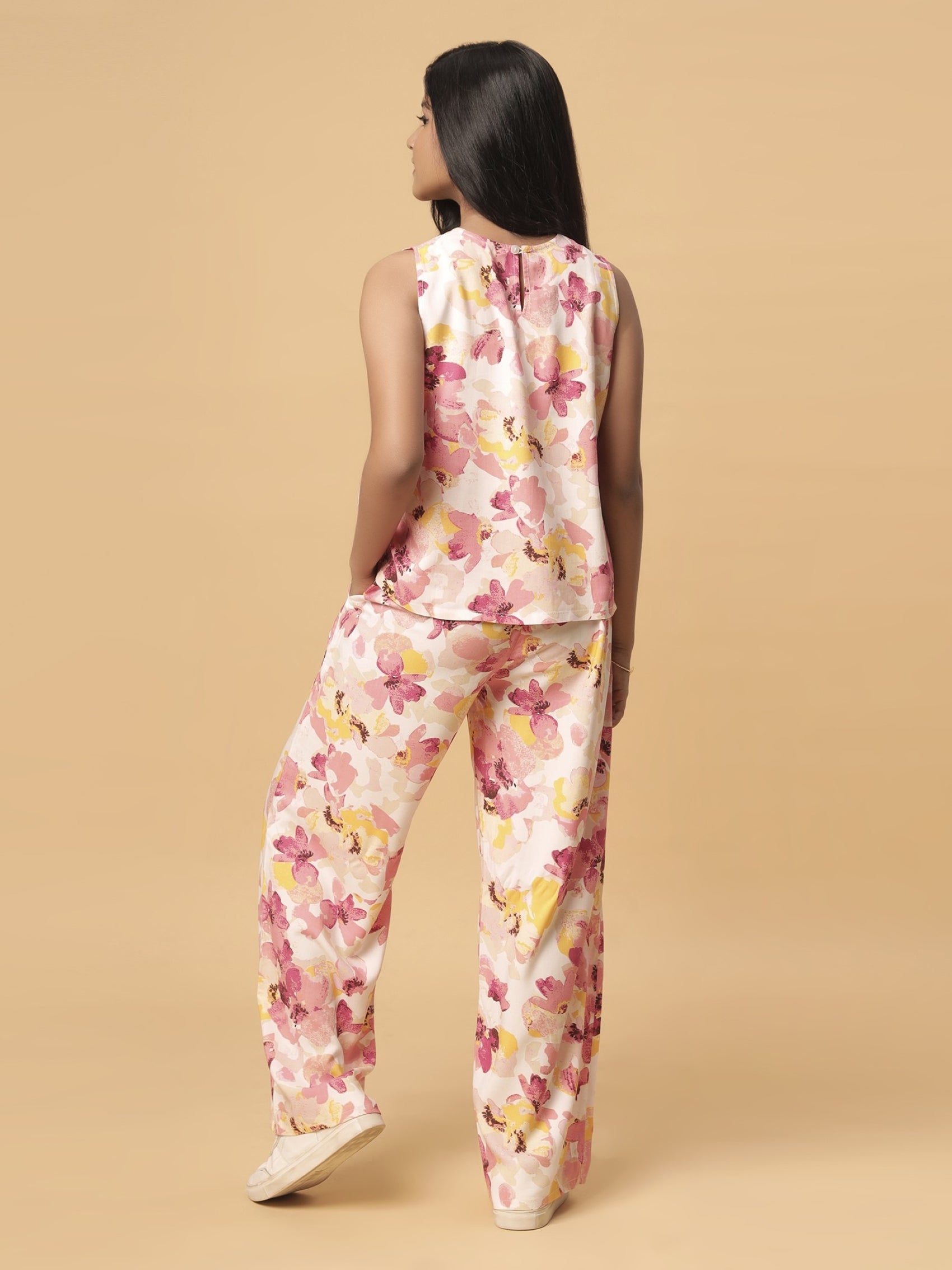 Buttercup Print Co-ord Set - White