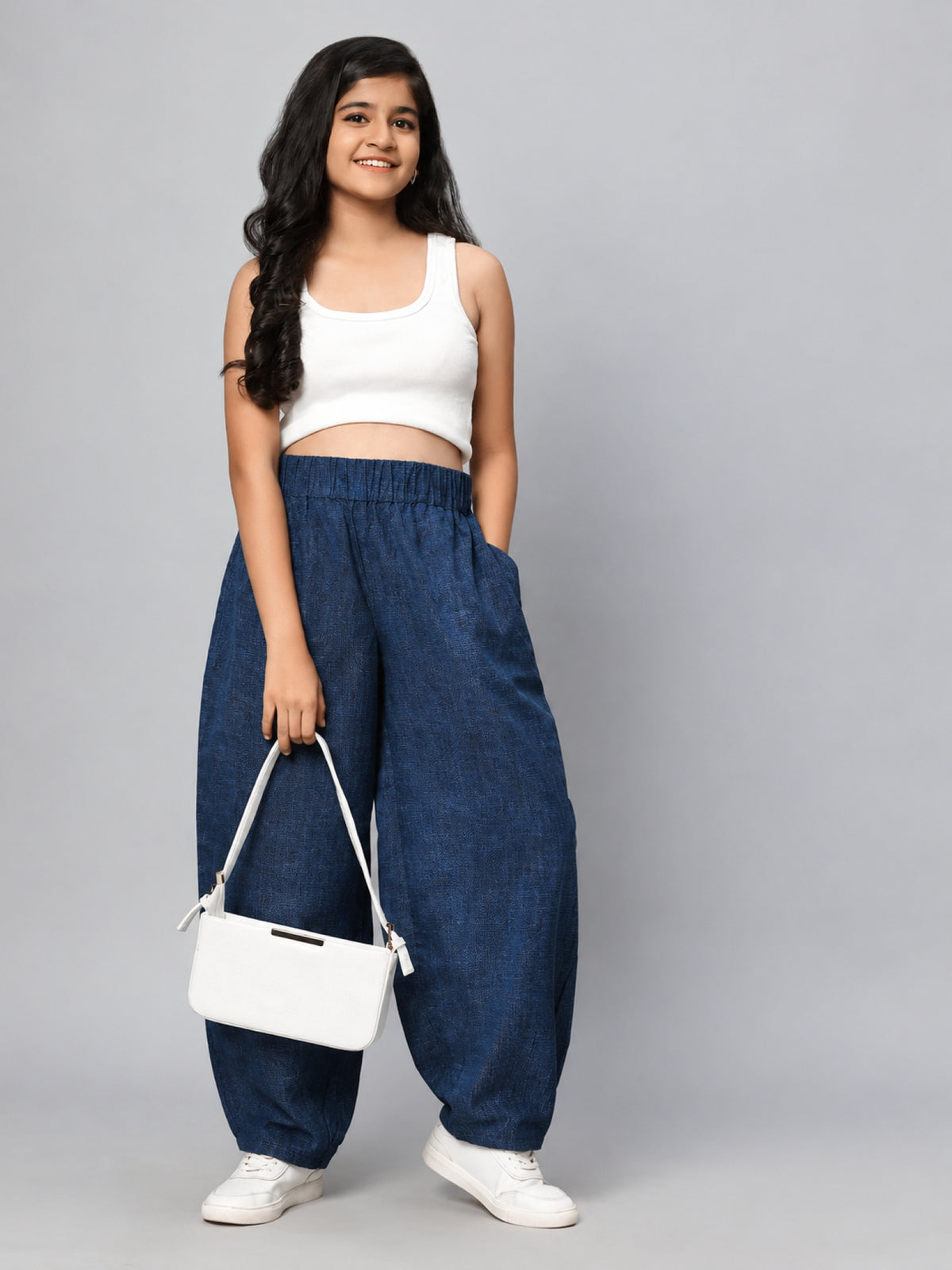Woven Trouser- Navy