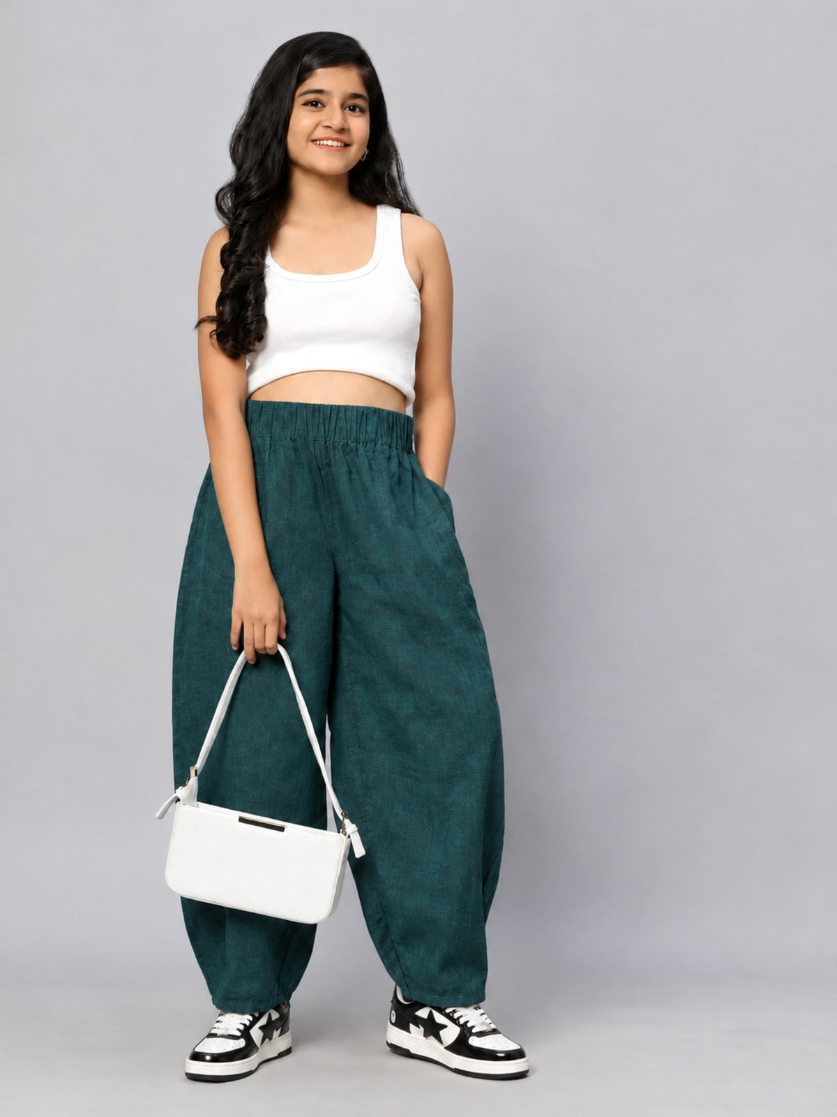 Woven Trouser - Green
