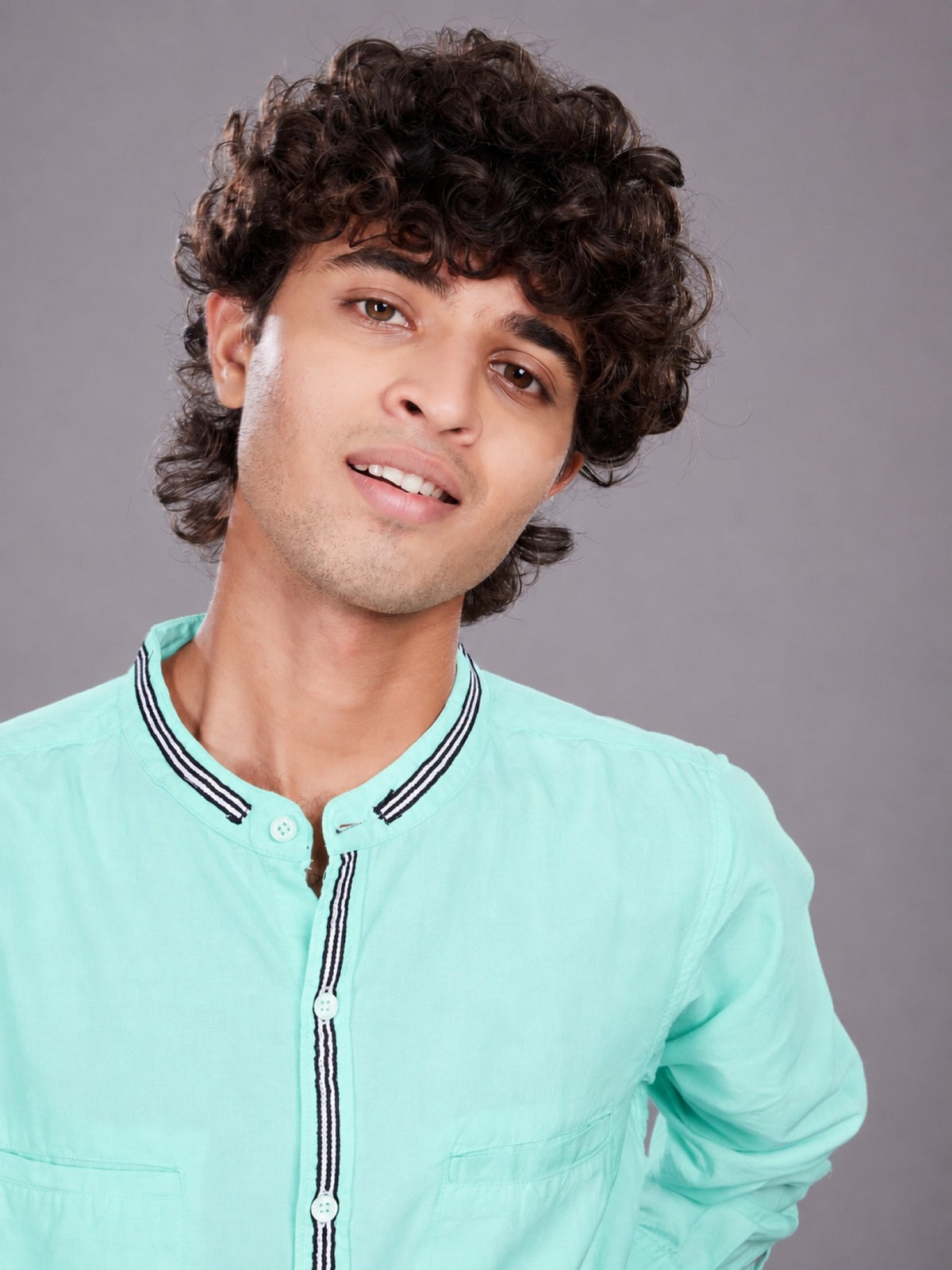 Full Sleeve Oxford Shirt Teal