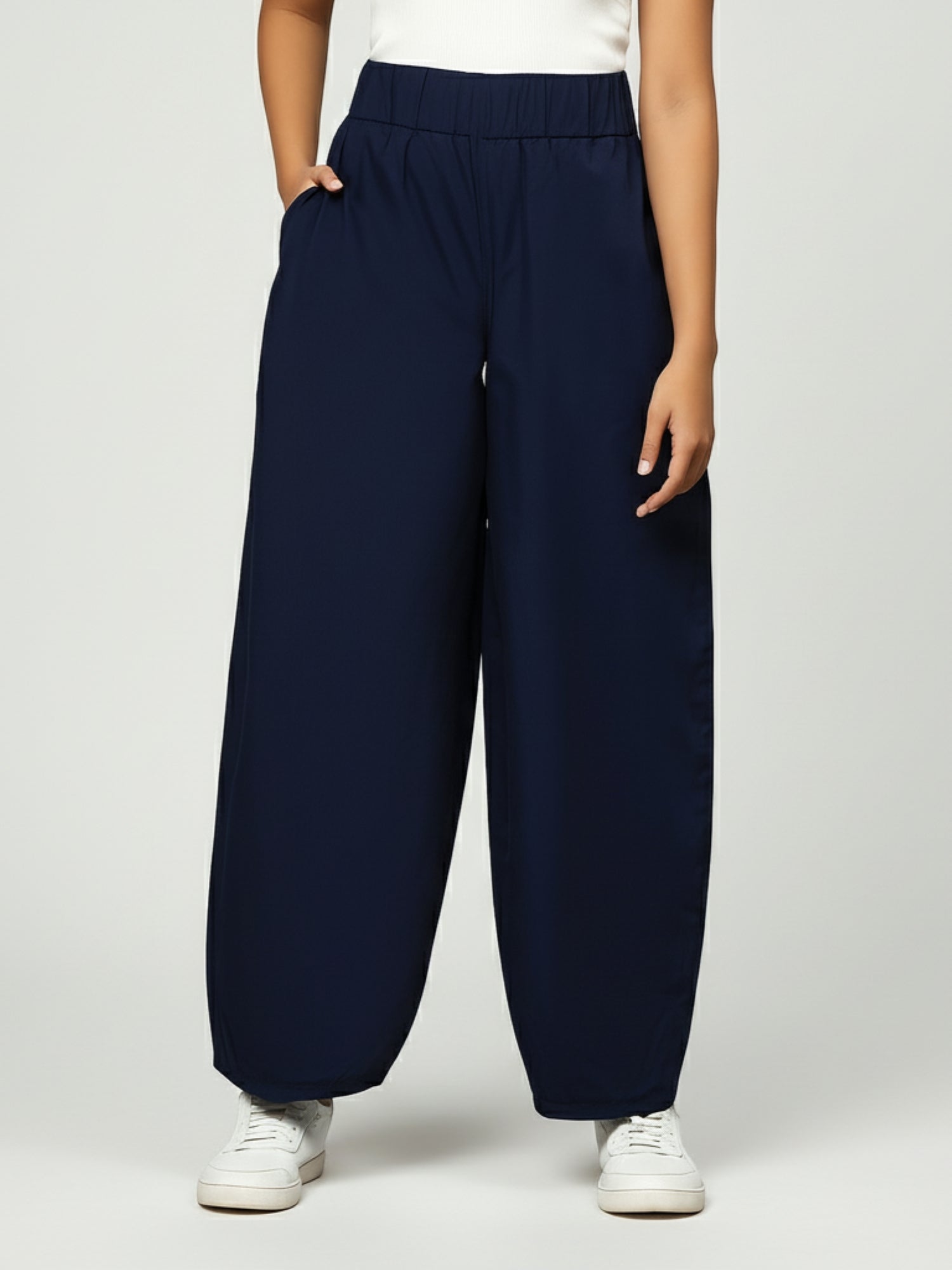 Woven Trouser - Navy