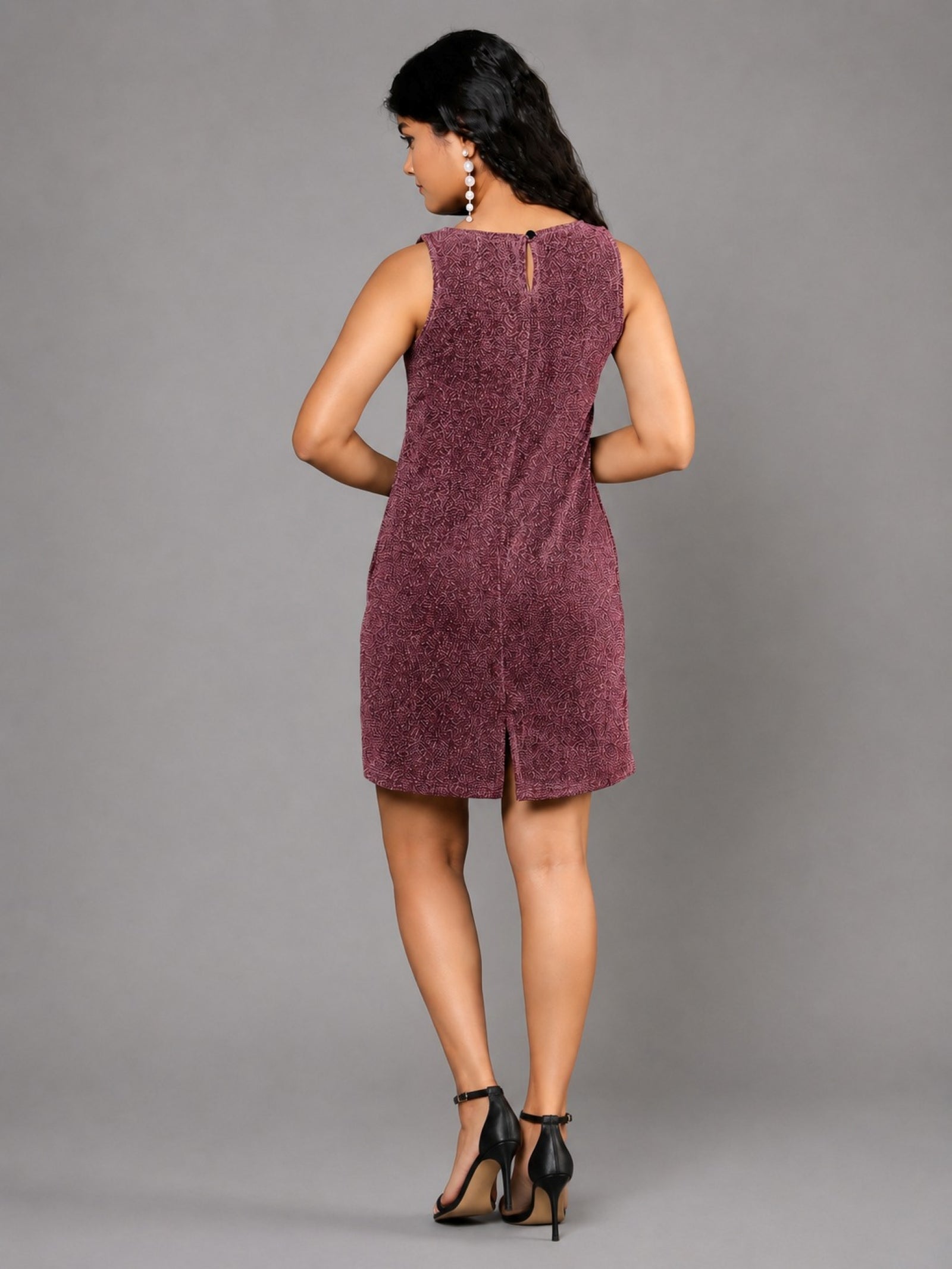 TeenTrums Girls Shimmer Party Dress - Pink