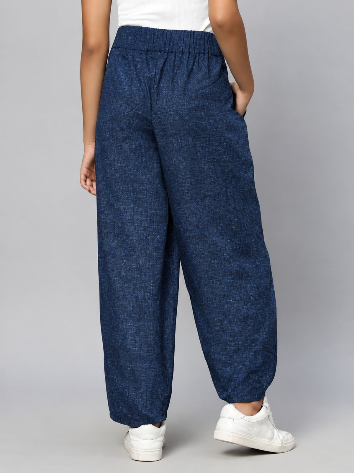 Woven Trouser- Navy