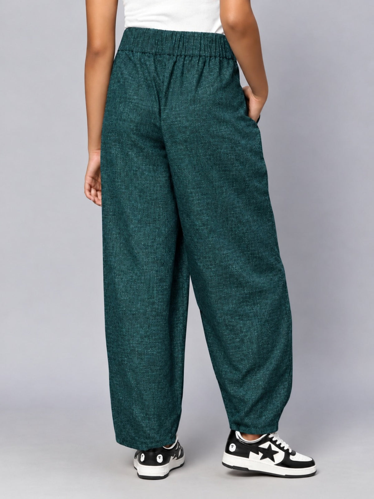 Woven Trouser - Green