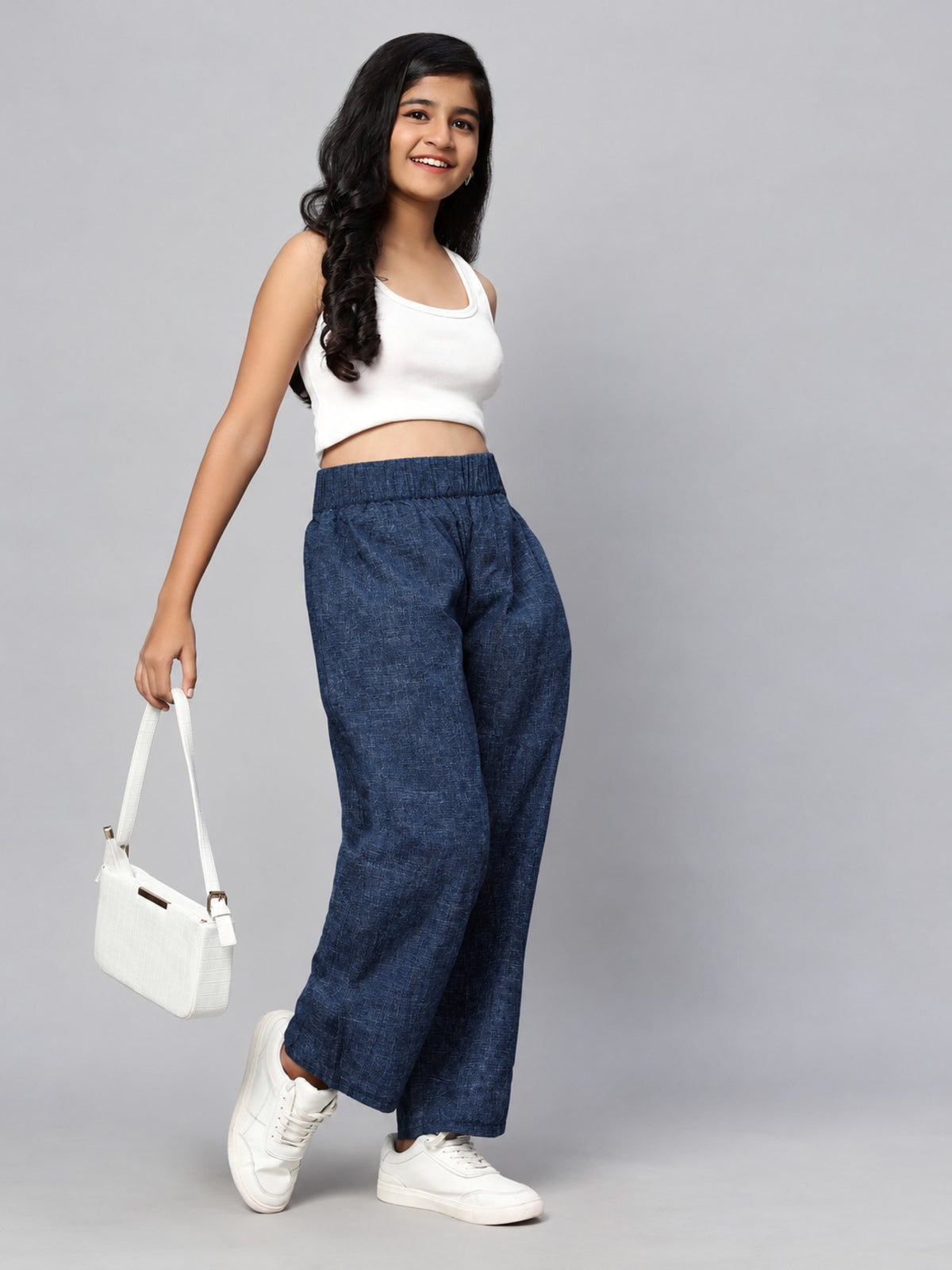 Woven Trouser- Navy