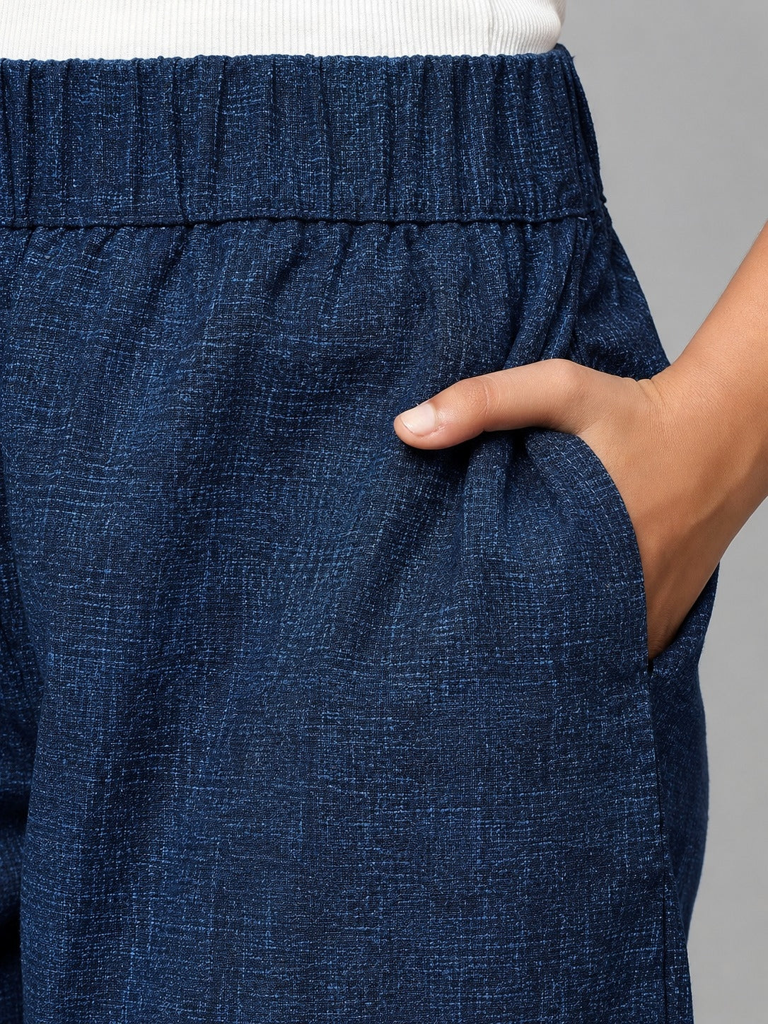 Woven Trouser- Navy