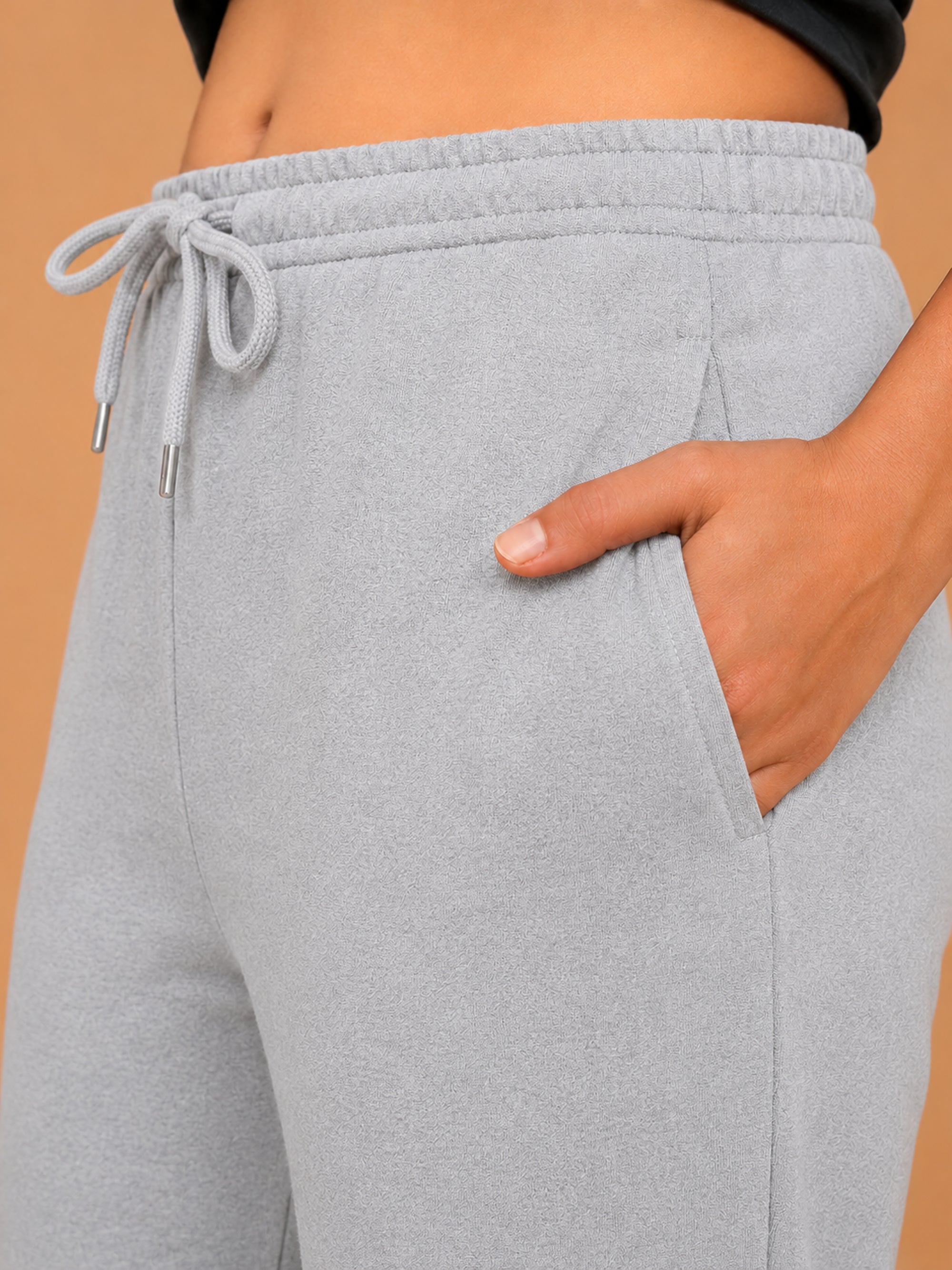Girls Bootcut Trackpants - Grey