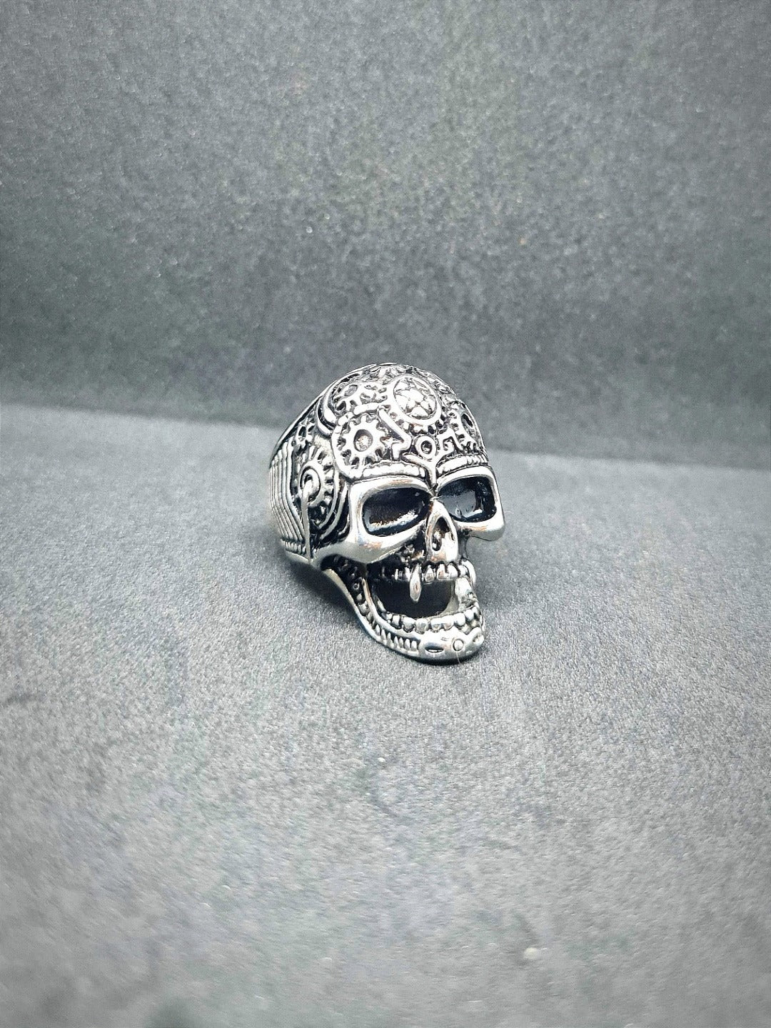 Boys Skull Ring (Silver)