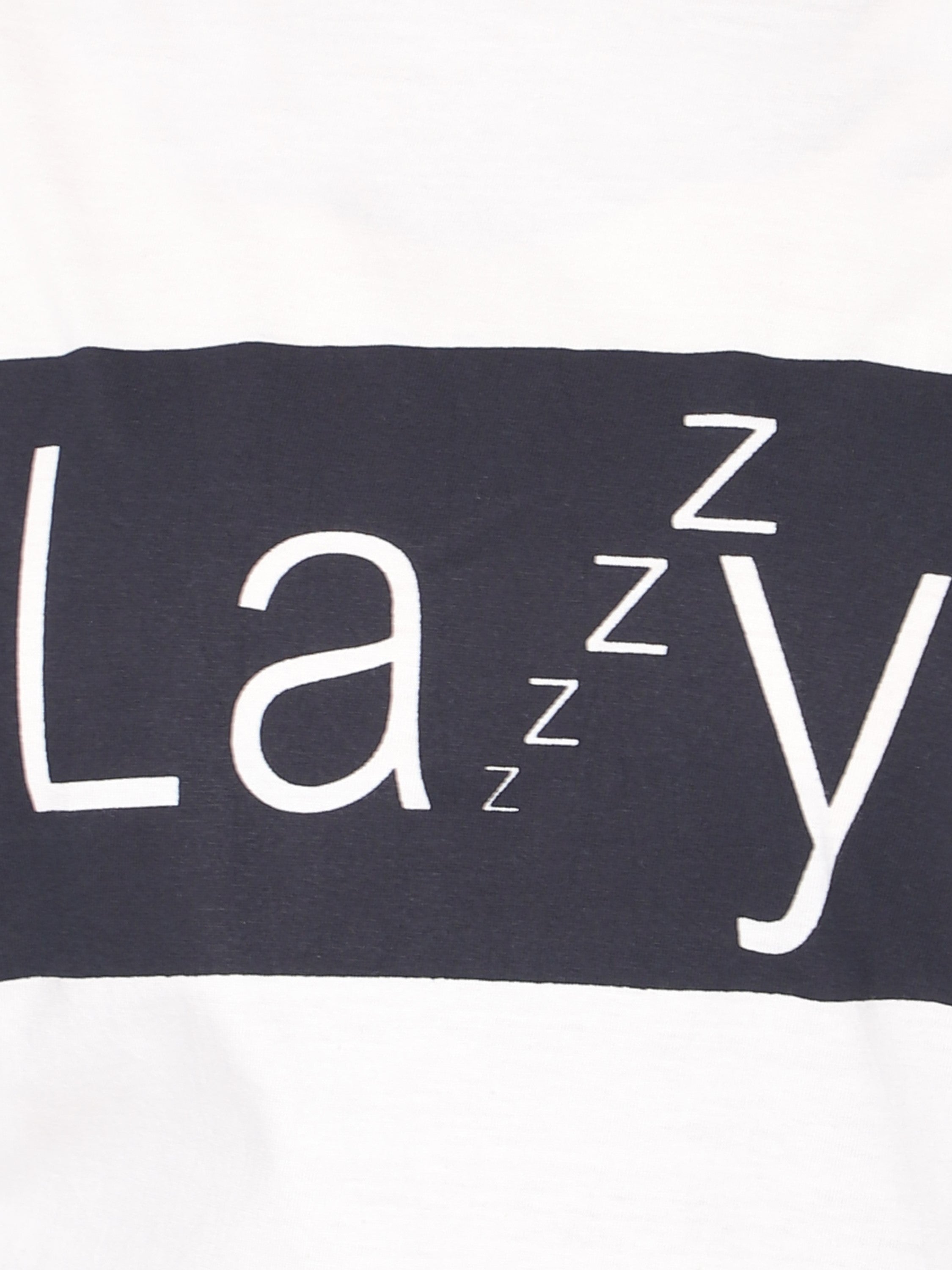 Girls Graphic T-shirt-LazzzzY-White