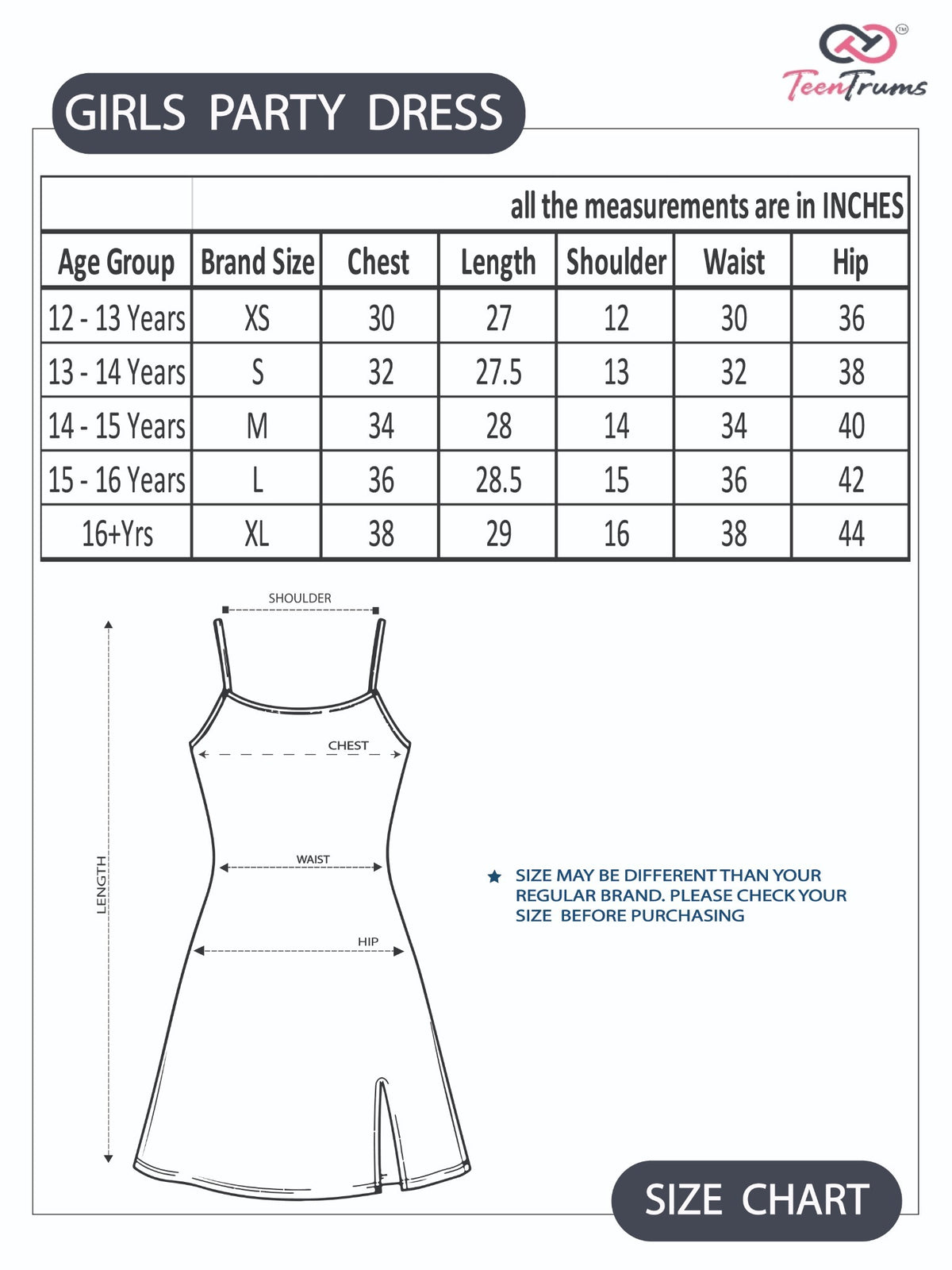 Party Dress - Black