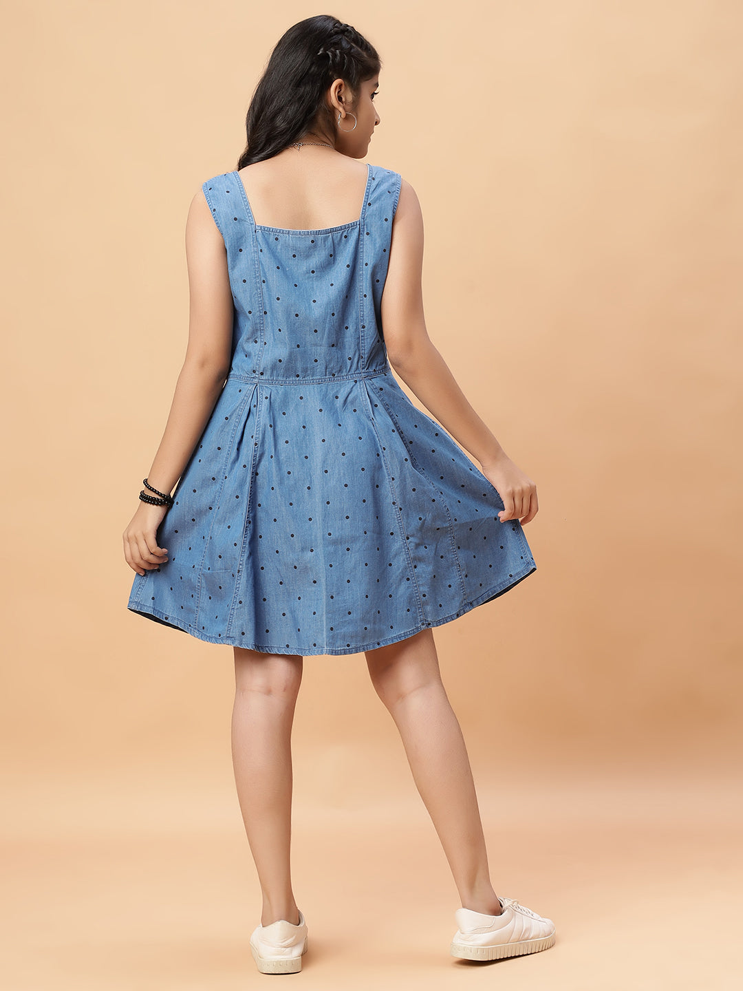 Denim Dress Fit & Flare