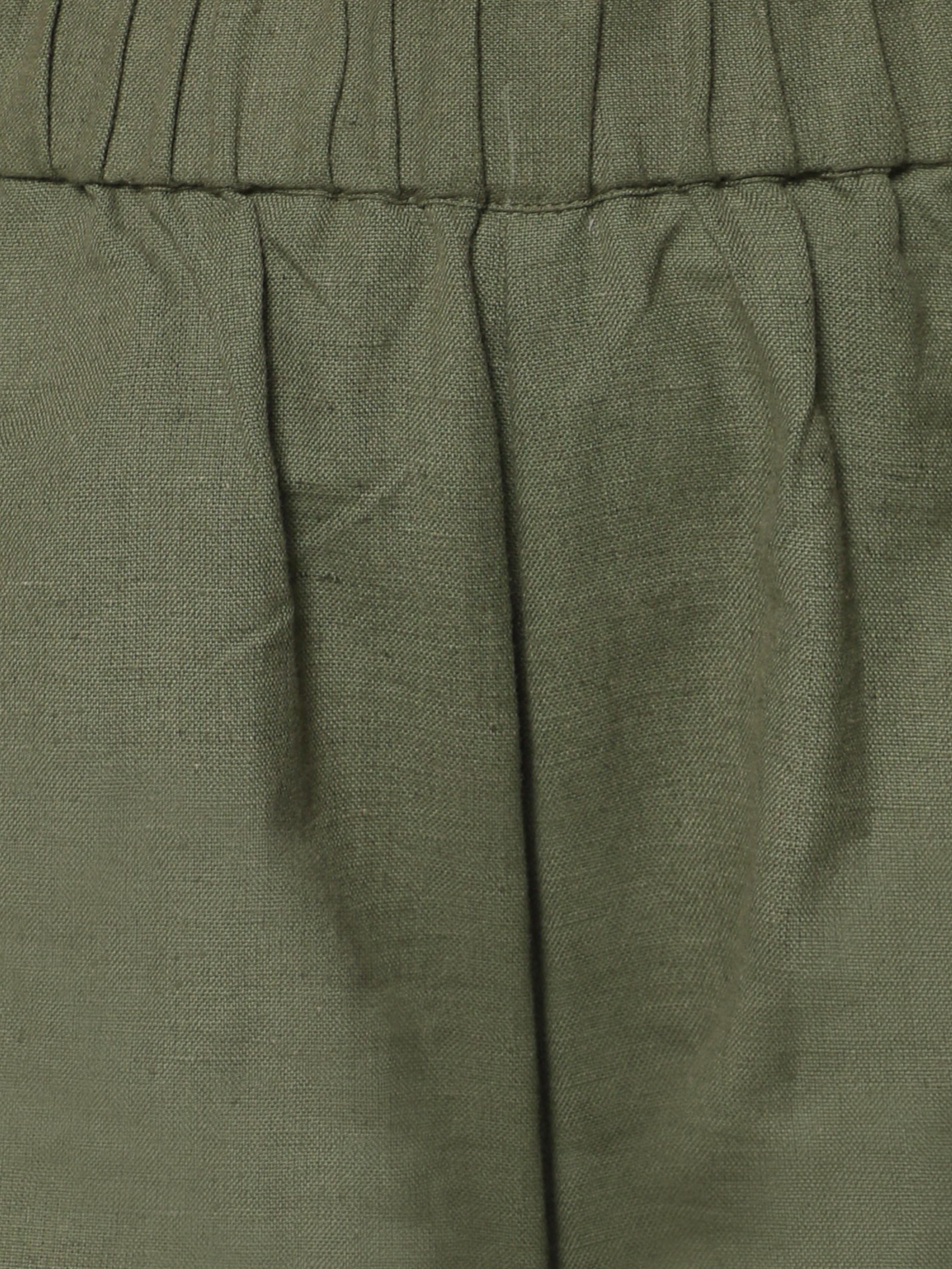 Girls Trouser-Olive