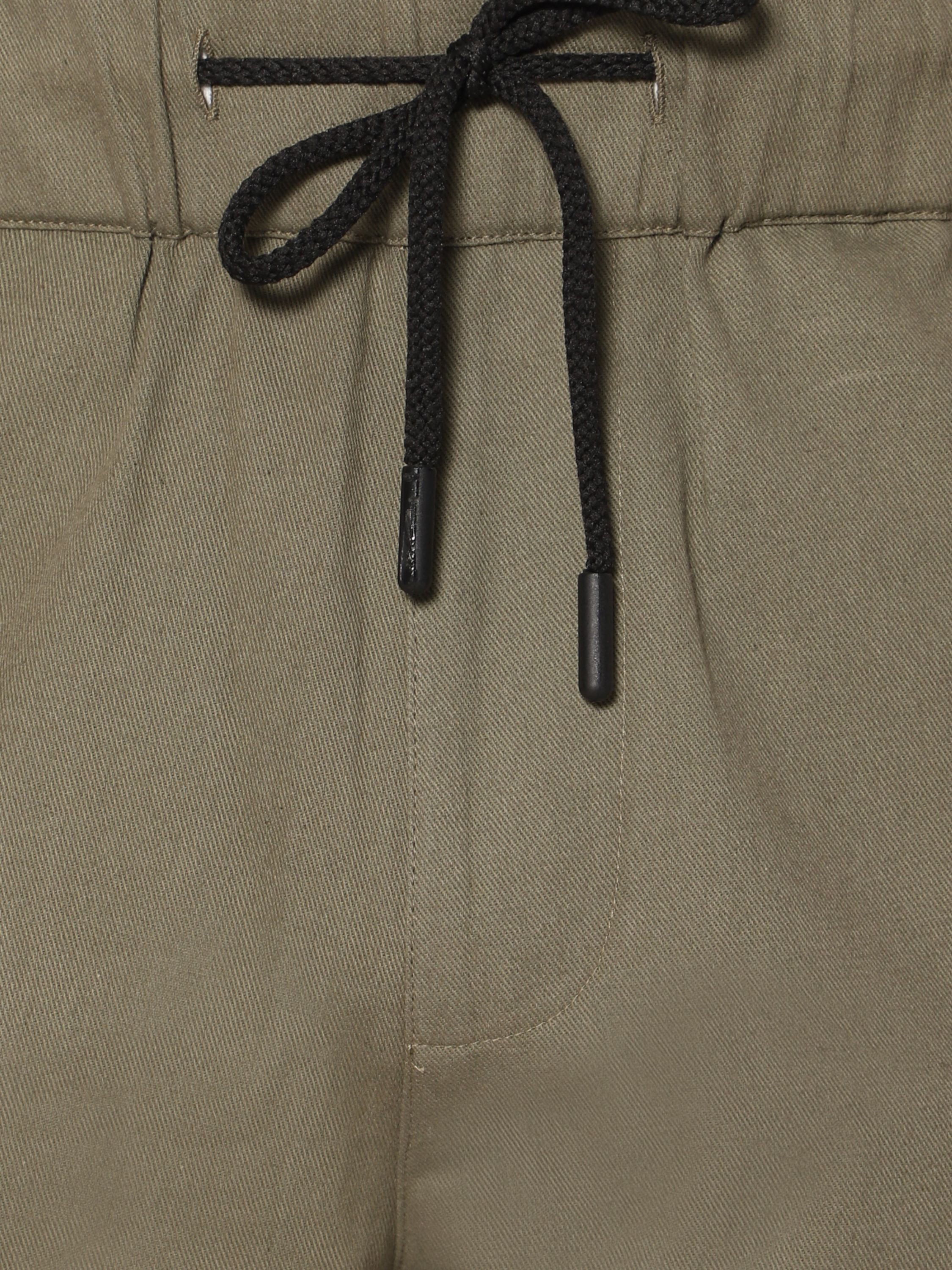 Twill Shorts -  Olive