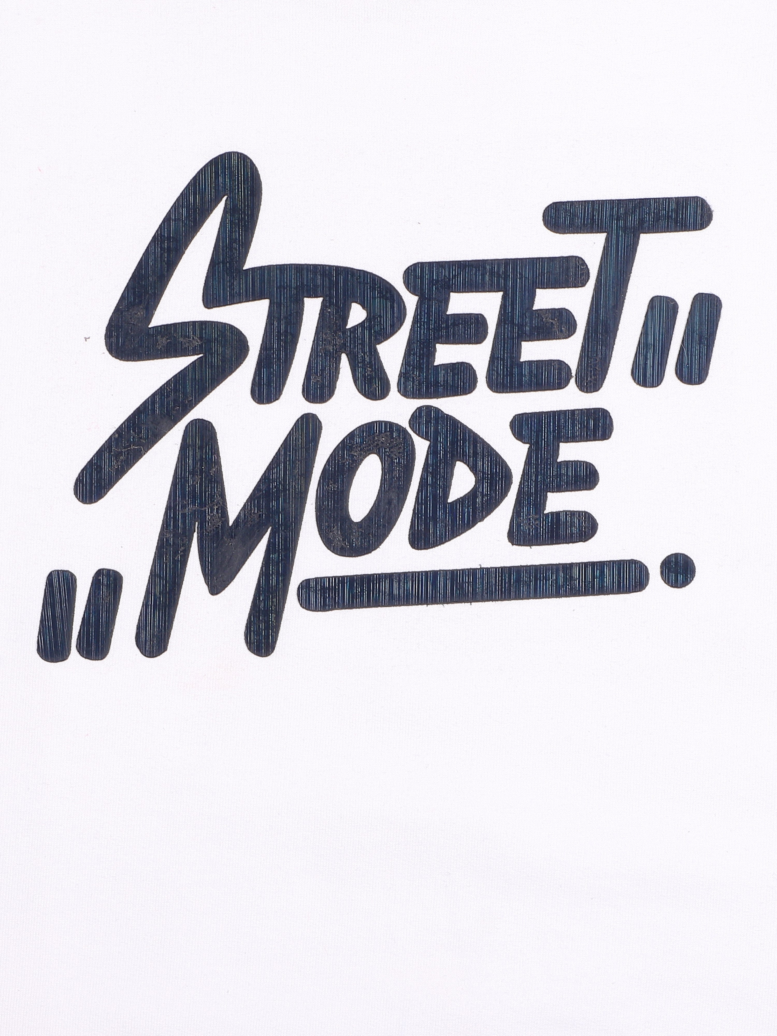 Sweatshirt - street mode - White