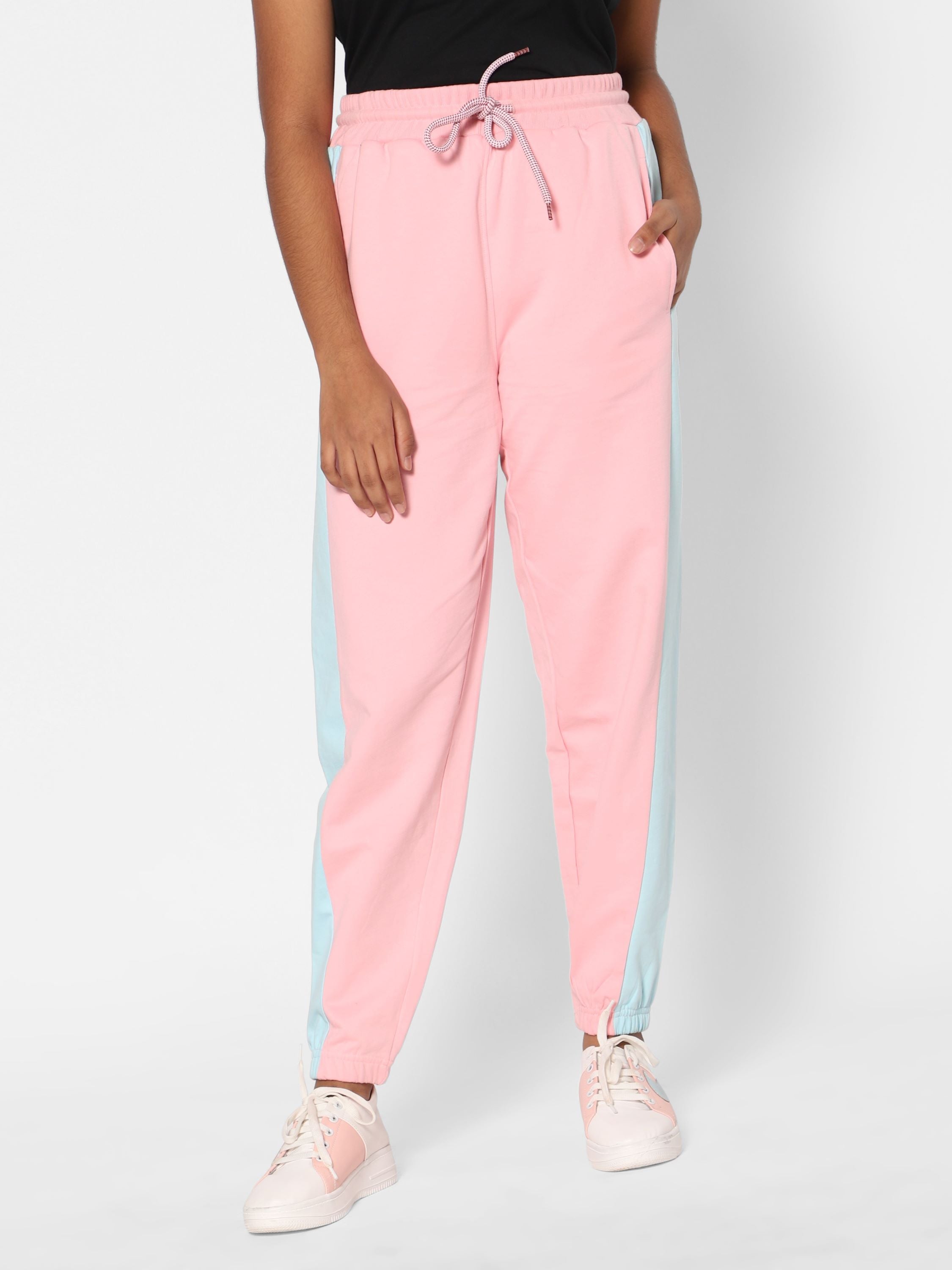 Pink Striped Jogger Pants – BlissGirl