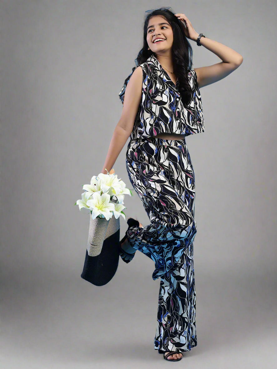 Cosmic Hues Co-Ord set - Black