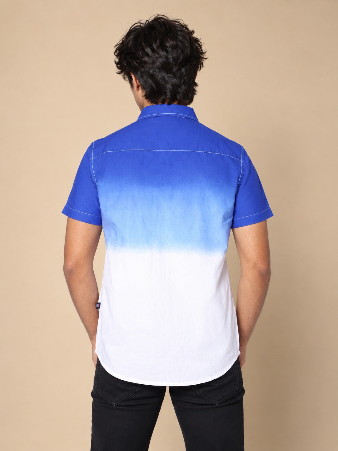 Tie & dye Shirt Navy blue