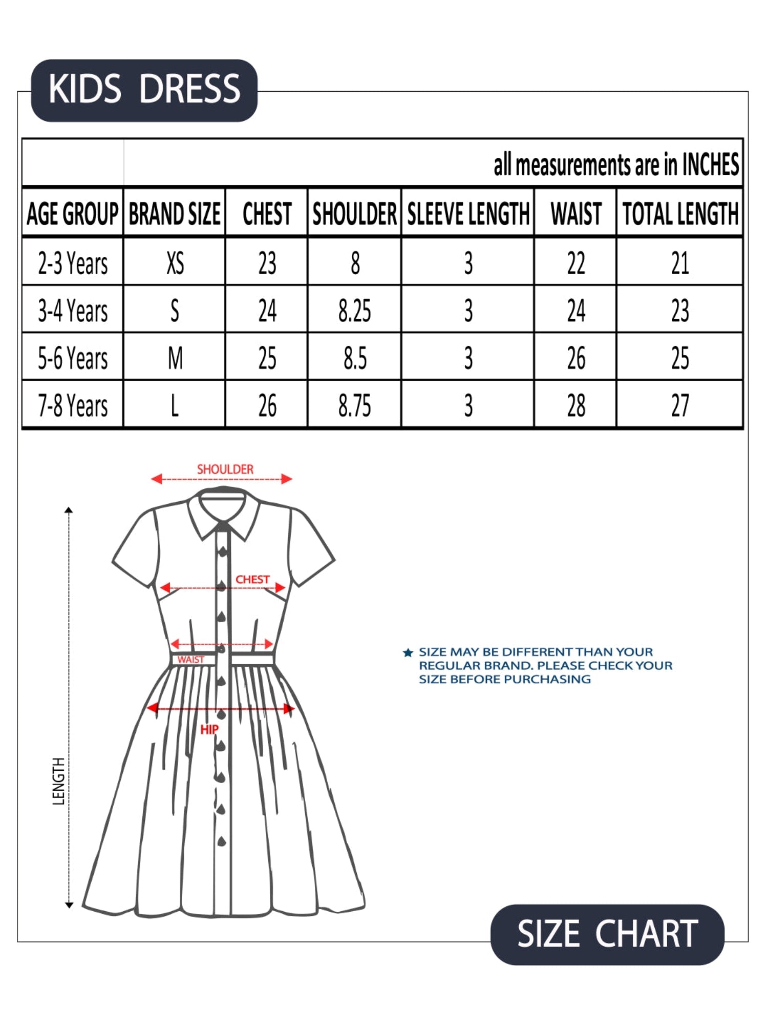 3D Floral Cotton Girls Dress with Belt - Peach