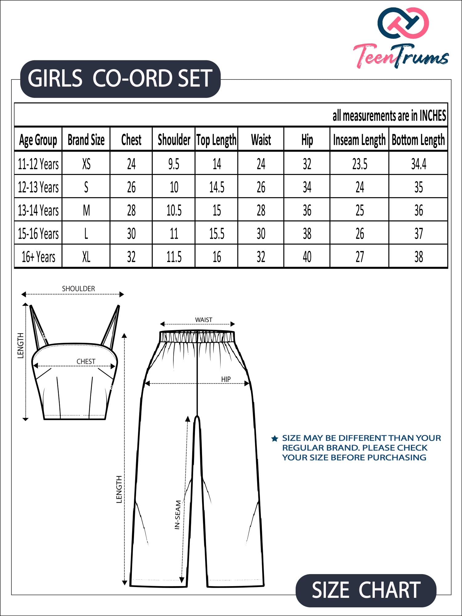 Girls Shimmer Co-ord Set - Black