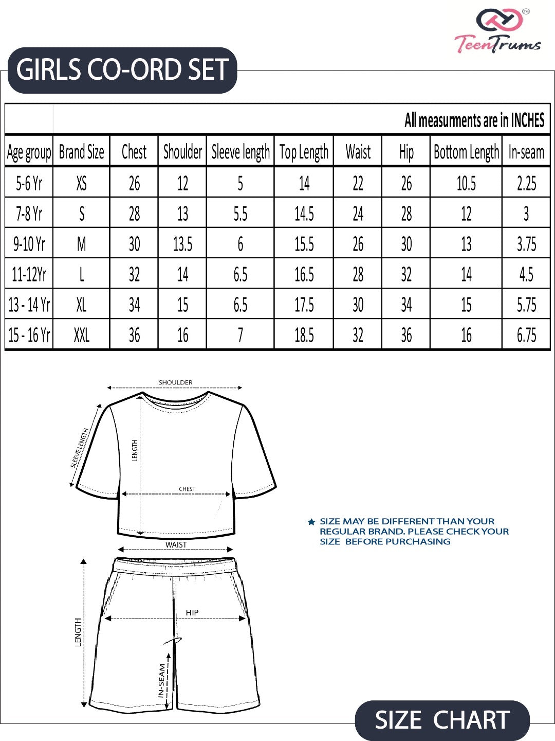 T-shirt and Shorts Co-Ord Set- Green